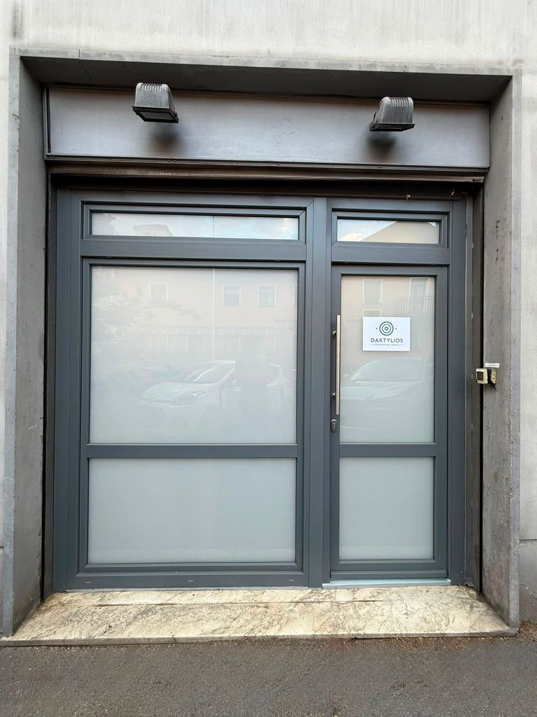 Ingresso di Daktylios Coworking ad Aosta
